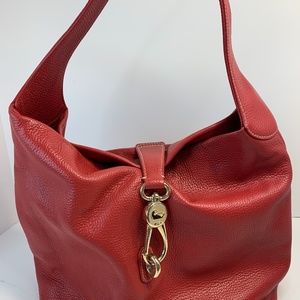 Authentic Dooney and Bourke Leather Hobo bag